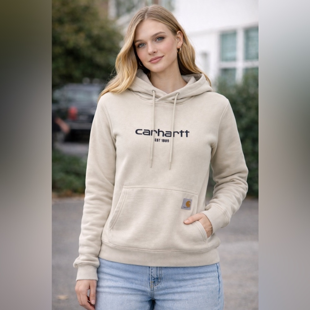 Carhartt Women's Force Relaxed Fit Lightweight Graphic Hoodie